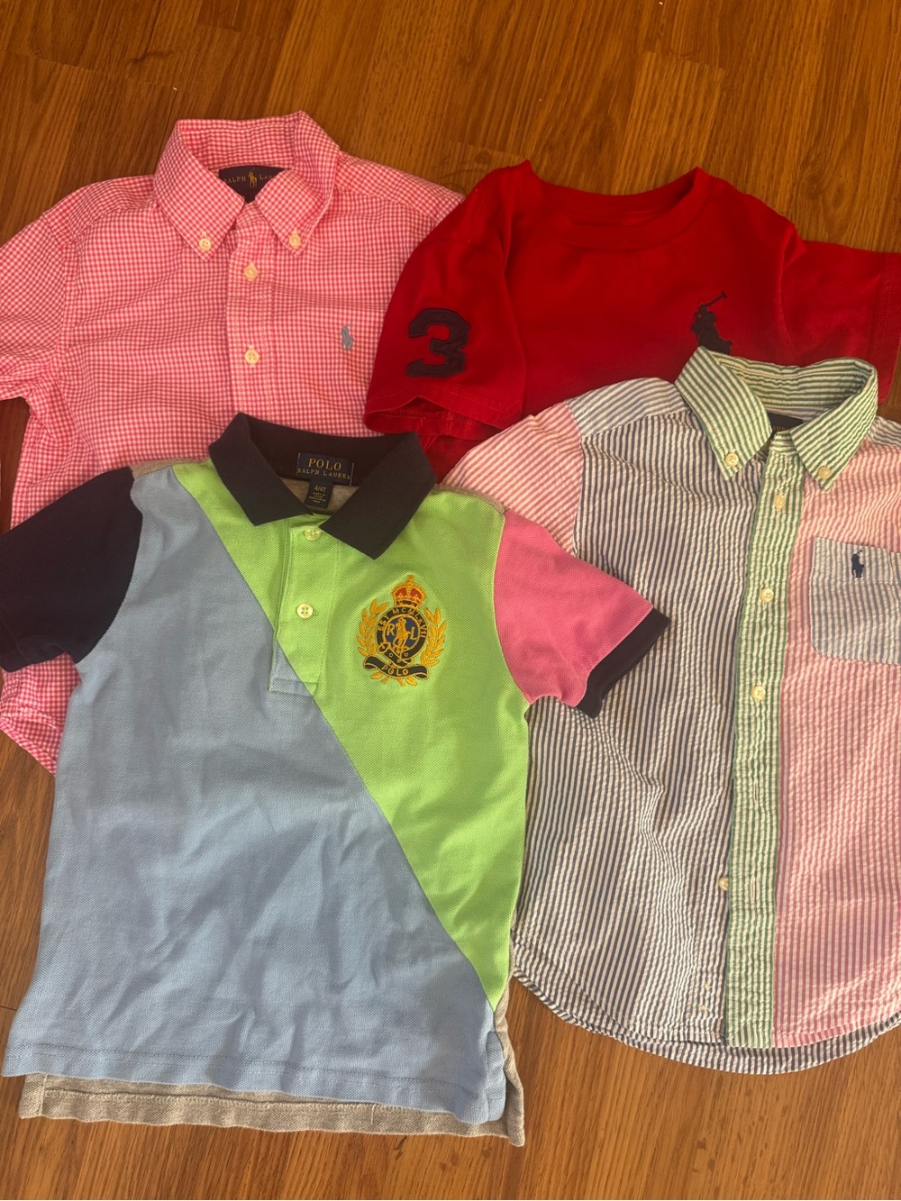 4t Boys Ralph Lauren shirts